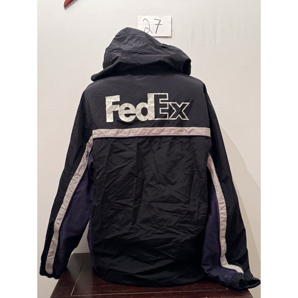 Courier  Rain Jacket VF Imagewear Black Purple Hooded Mens”